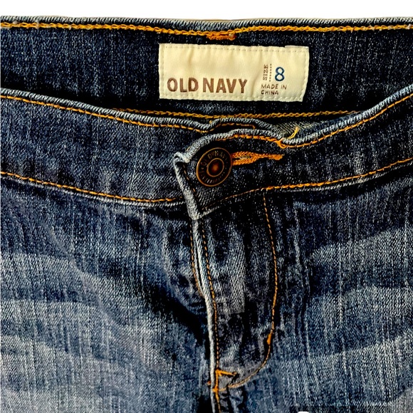 Old Navy Denim  Bermuda shorts size 8. Gently used - Picture 7 of 9